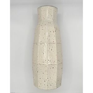 CB2 Lawson-Fenning 16" Ceramic Vase Speckled Neutral Modern Designer